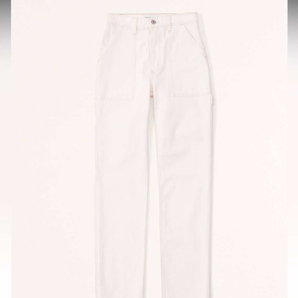 Abercrombie Curve Love Ultra High Rise 90s Straight Carpenter Jean